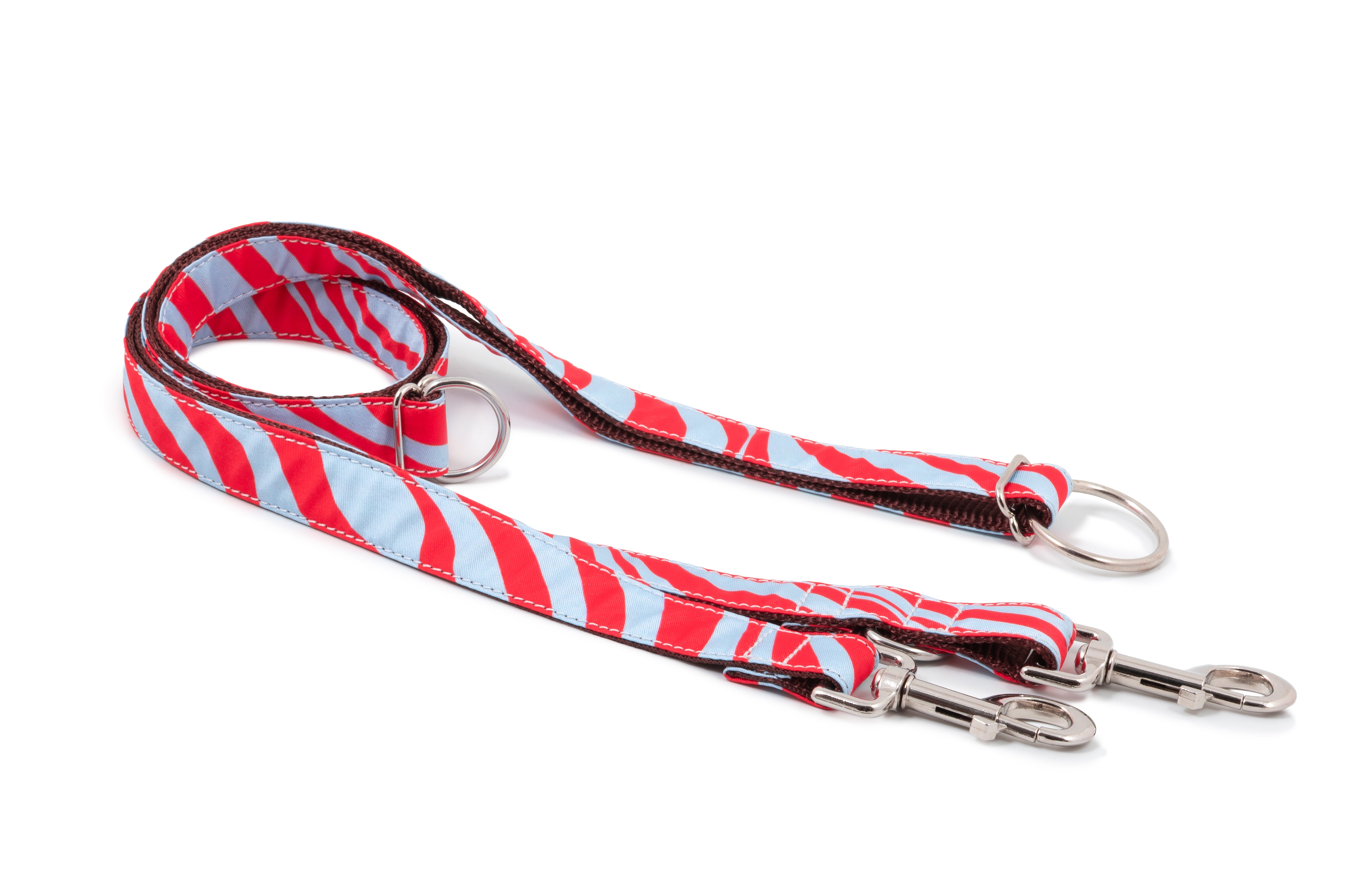 Etna Red スペイン製 高級犬用リード（小型犬　中型犬） スペイン製 高級犬用リードと首輪セットBaseball Red（小型犬