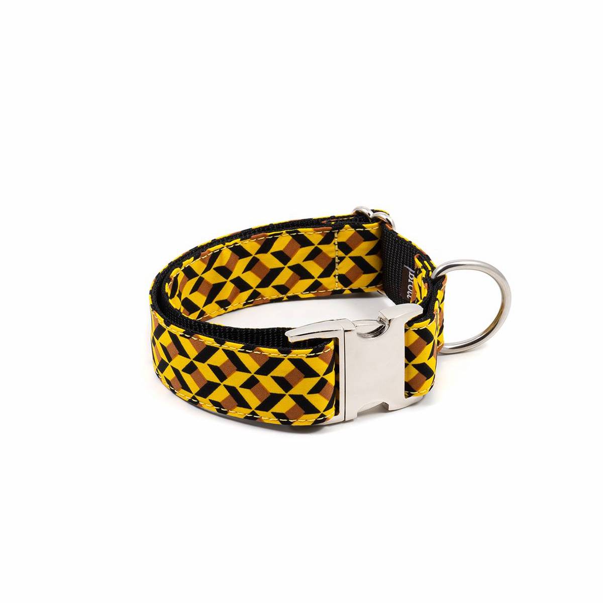 Checkered 2025 dog collar